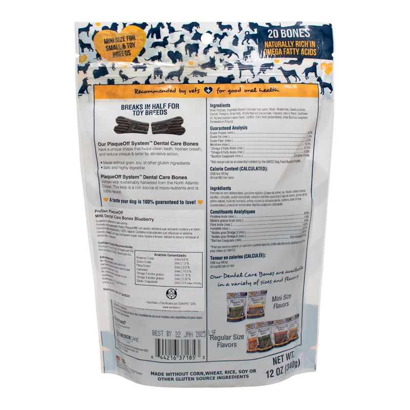 proden-plaqueoff-mini-huesos-sabor-veggie-blueberry
