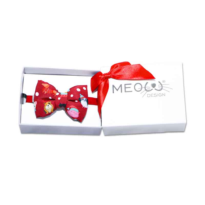 Meow Design® - Corbatín Para Perro Mascotas Navidad