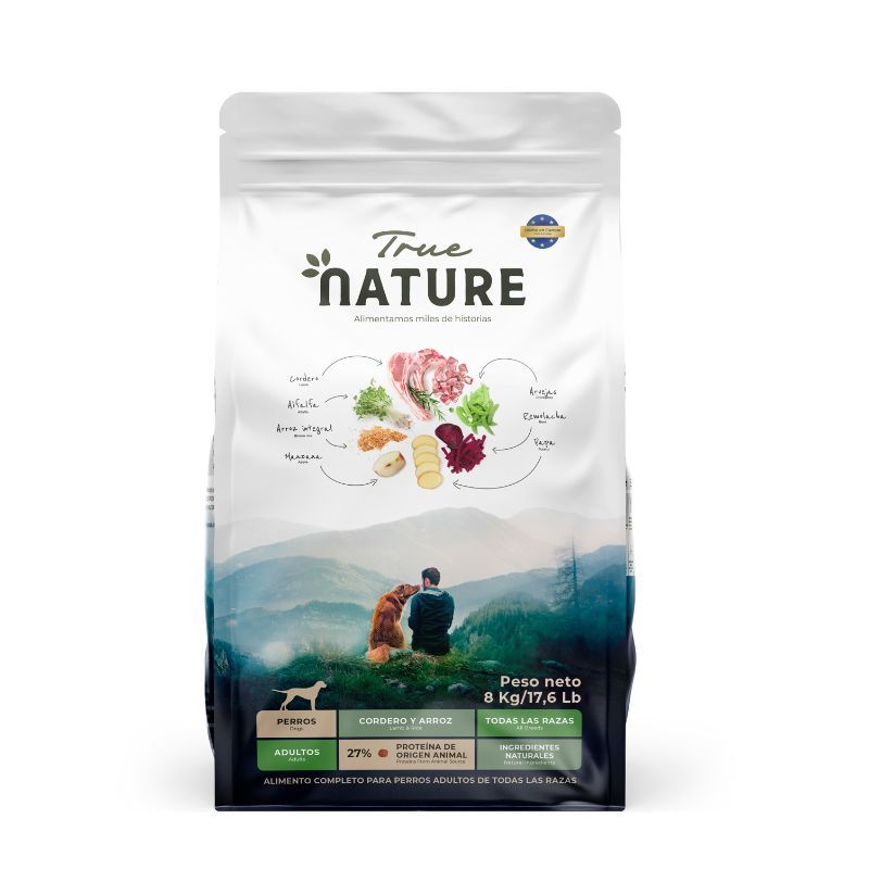 True Nature - Alimento Perros Adultos Todas Las Razas Cordero y Arroz