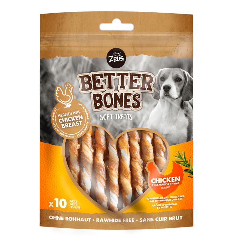 Zeus - Palitos Better Bones Envueltos Sabor Pollo