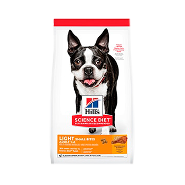 Hills - Science Diet Adult Light Small Bites Adult 1-6 Dog