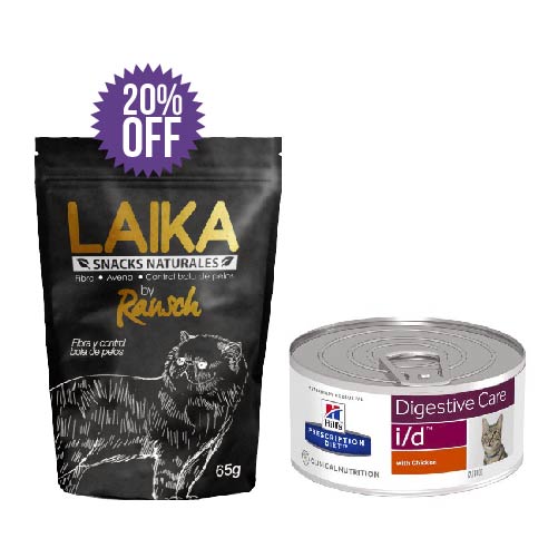 Combo Hills Digestive Care I/D With Chicken + Galletas Rausch
