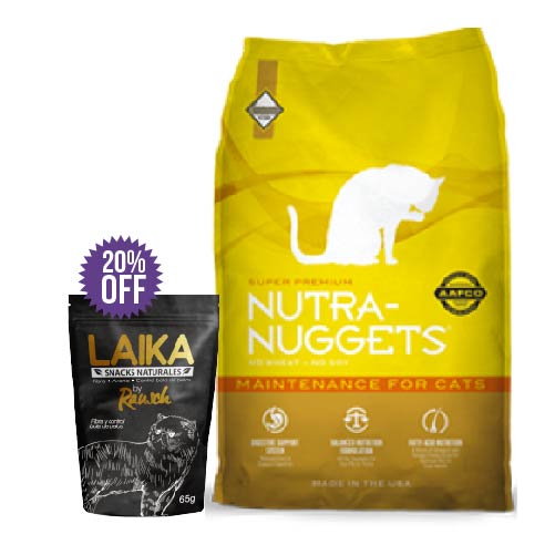 Combo Nutra Nuggets Gato + Galletas Rausch