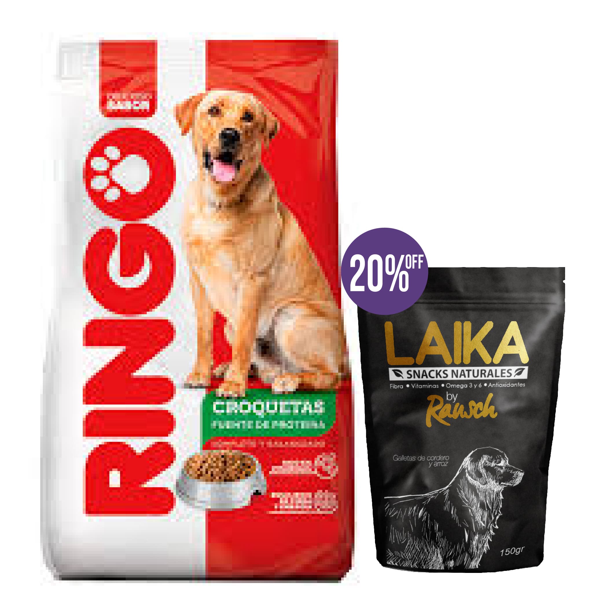 Combo Ringo Croquetas + Galletas Rausch