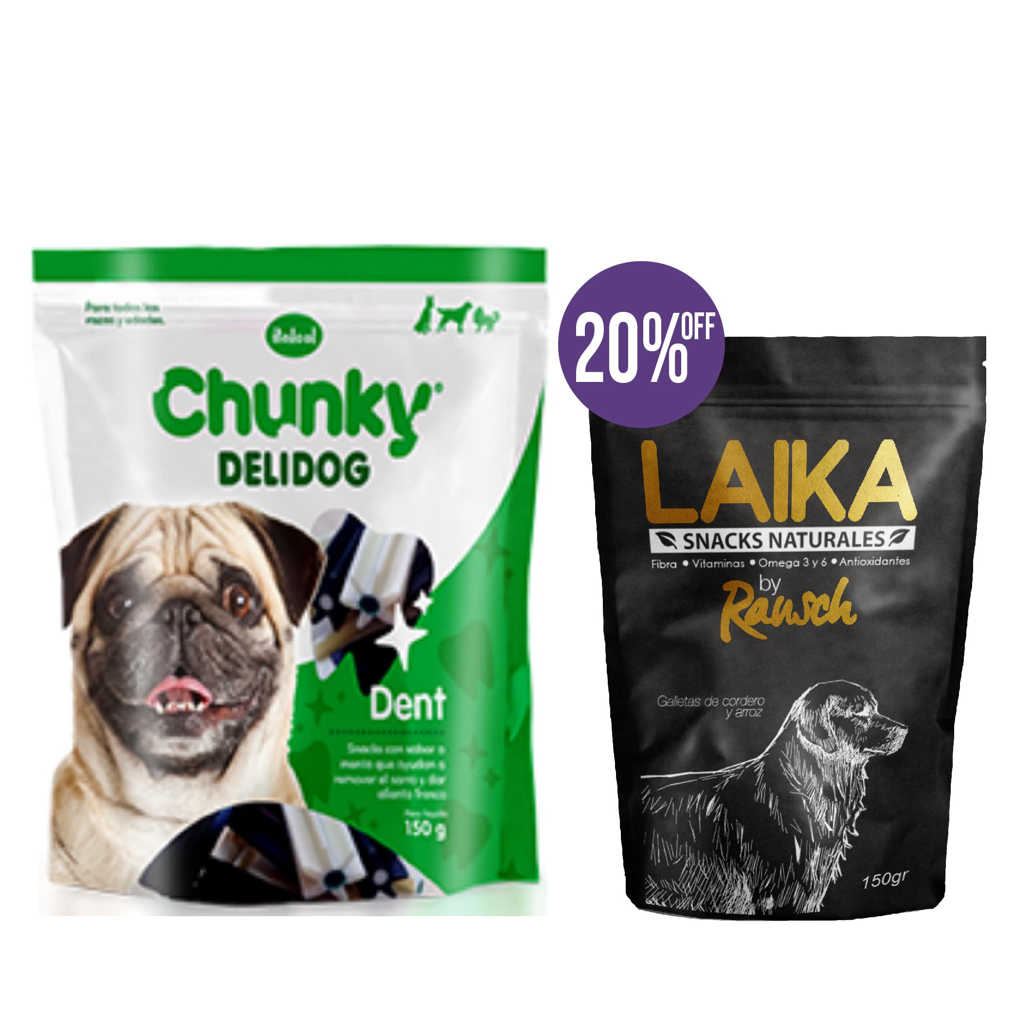 Chunky - Delidog Dent + Galletas Rausch