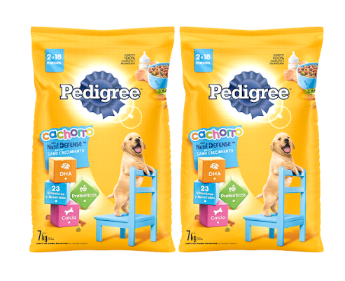 Combo Pedigree Alimento Perro Cachorro X 2