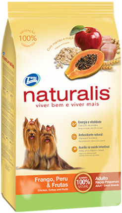 Naturalis - Pollo, Pavo Y Frutas Razas Pequeñas Adulto