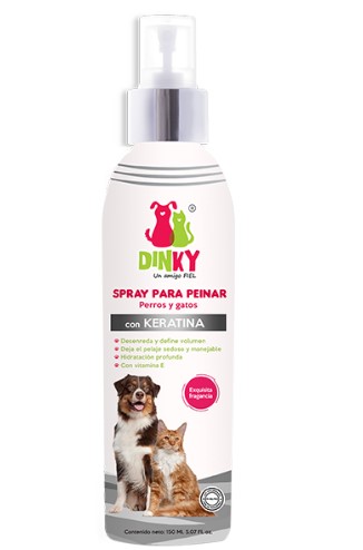 Dinky - Spray Para Peinar Perro Y Gato