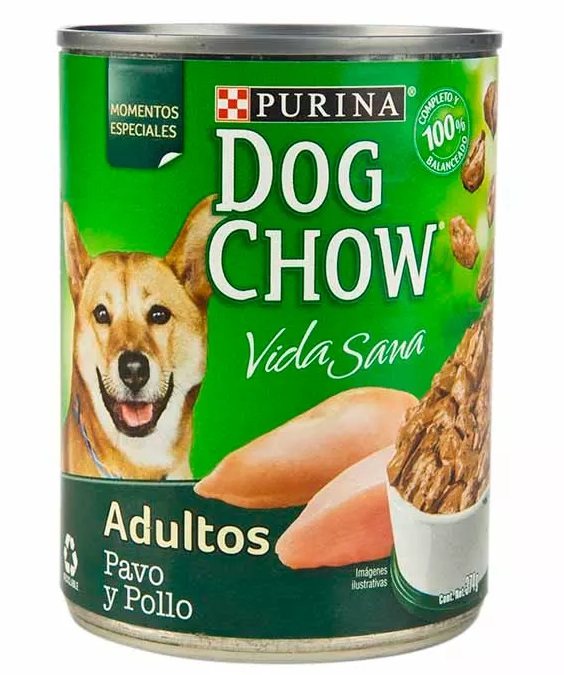 Dog Chow Festival Pavo Y Pollo Lata