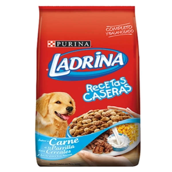 Ladrina Cachorros Carne A La Parrilla Leche Y Cereal