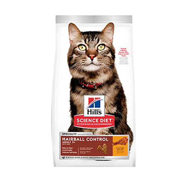 Hills - Science Diet Adult 7+ Hairball Control Cat