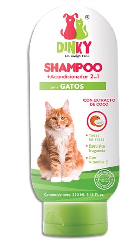 Dinky - Shampoo 2 En 1  Gato