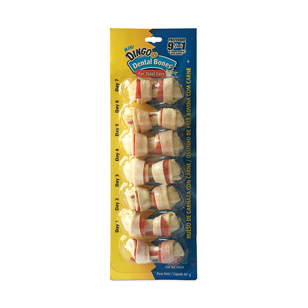 Dingo Hueso Dental Mini 7 Unidades