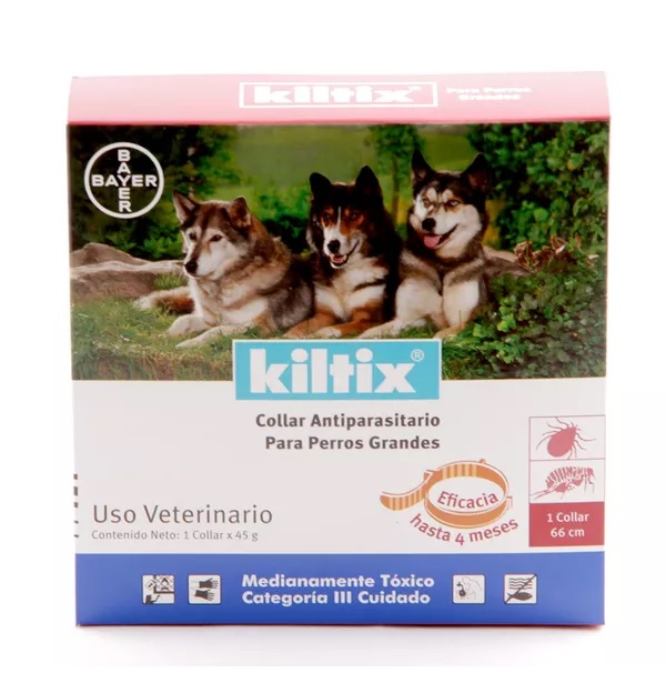 Kiltix - Antipulgas Perros Grandes.