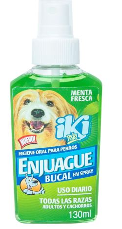 Enjuague Bucal Para Perro Iki Pets