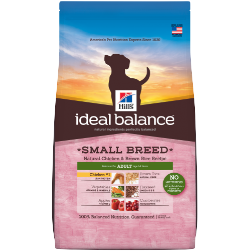 Hills Ideal Balance Small Breed Natural Chicken And Brown Rice Adulto