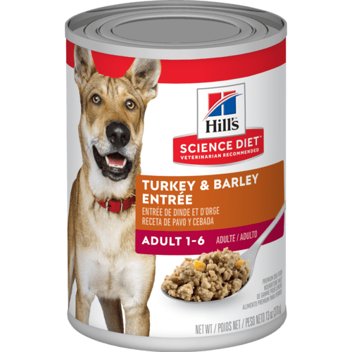 Hills Science Diet Adult Turkey & Barley Entrée Dog