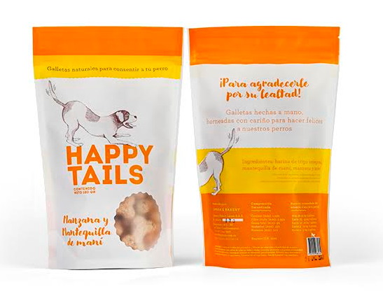 Galletas Manzana & Mant Maní Happy Tails