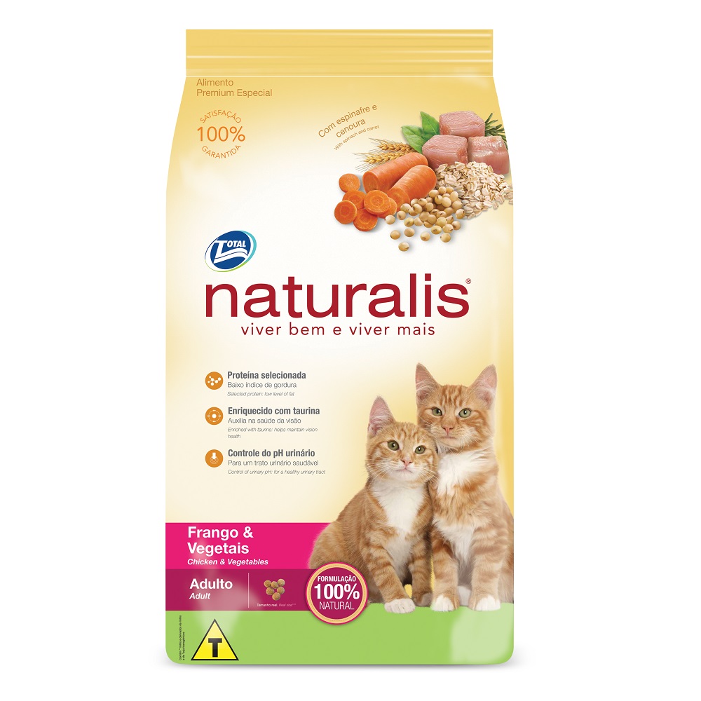 Naturalis Adulto Frango & Vegetais