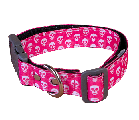 Collar Calaveras Pink