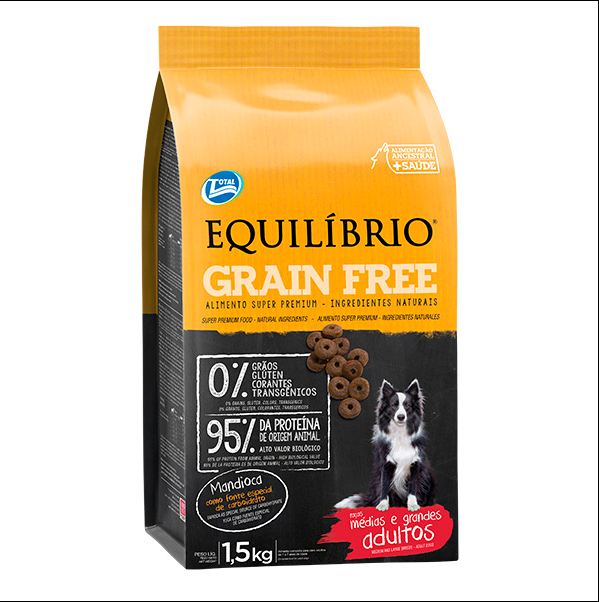 Equilibrio Grain Free Razas Medianas Y Grandes Adulto