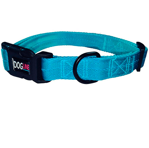 DOGLINE - Collar de Nylon Azul Celeste