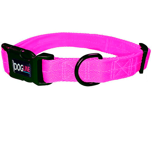 dogline-collar-de-nylon-rosa