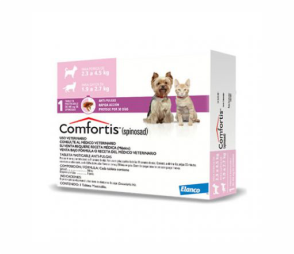 Comfortis Perros 2/4 Kilos Y Gatos De 1.9/2.7kgs - 1 Tb