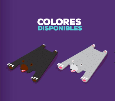 Animali Trend - Cama Tapete Oso