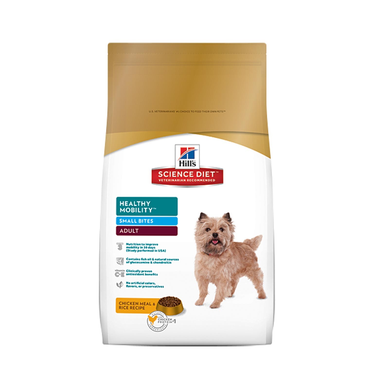 Hills Healthy Mobility Small Bites Chicken Meal And Rice Adulto