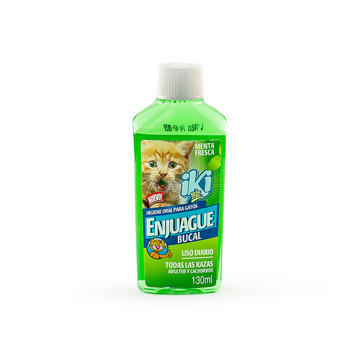 Enjuague Bucal Para Gato Iki Pets