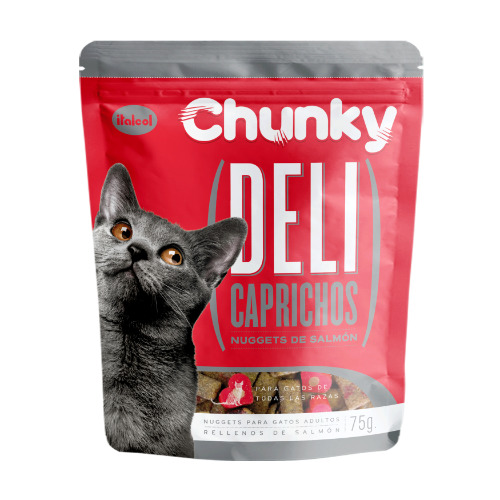 Chunky Snacks  Deli Caprichos Gatos Salmón