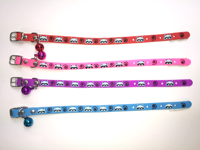 Collar Caucho Gaticos