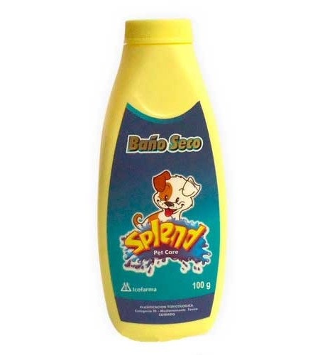 Splend - Baño Seco Talco Insecticida