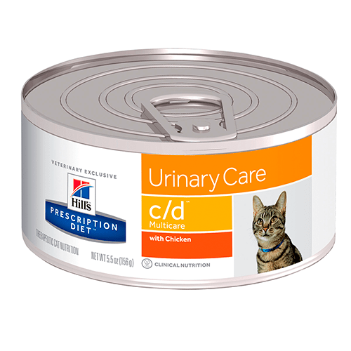 Hills Prescription Diet - C/D Cuidado Urinario Gato Lata