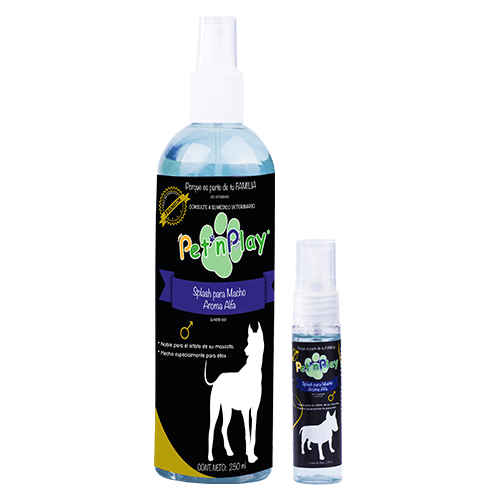 PET´N PLAY - Perfumes Splash Aroma Macho Alfa